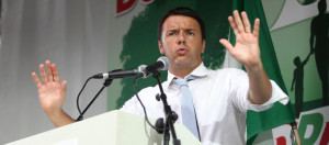 Renzi fa una “mezza” discesa in campo  Candidato un pò a tutto: Pd e guida del Governo