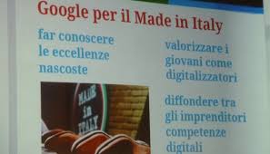Google imbarca il “made in Italy” sul suo pianeta. Il signore incontrastato della rete sperimenta per la prima volta un progetto mirato di comunicazione planetaria e sceglie come “cavia” l’Italia.