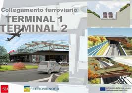A ottobre 2014 cominceranno i lavori a Malpensa per collegare con la ferrovia i Terminal T1 e T2 dell’aeroporto