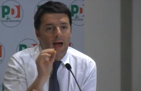Renzi non andrà più alle elezioni da solo. Vede il Pd con dei moderati ed una parte della sinistra. Sul Governo vuole che decida Letta. L’importante é giocare a “carte scoperte”