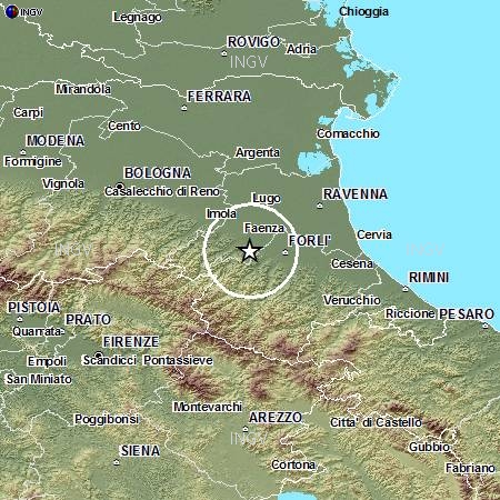 Sciame sismico in Romagna. Si prepara una notte di preoccupazione