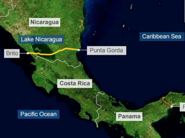 Proteste in Nicaragua contro il nuovo canale che unirà Atlantico e Pacifico