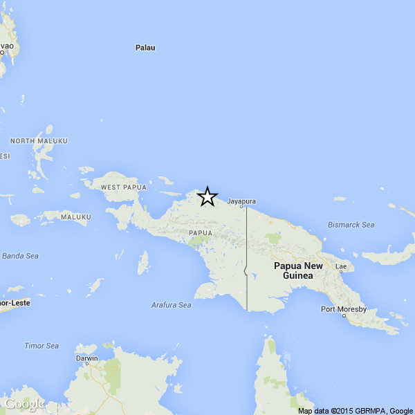 Indonesia: violento terremoto , intensità 7, scuote l’isola di Papua