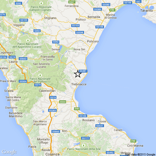 Terremoto sul Pollino in Calabria avvertito anche in Basilicata e Puglia