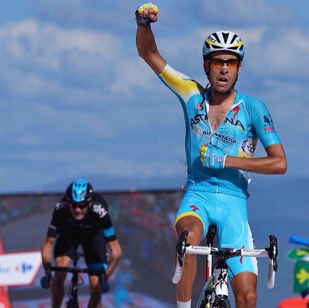 Grandissimo Fabio Aru che mette tutti in riga al Giro di Spagna nella tappa più dura
