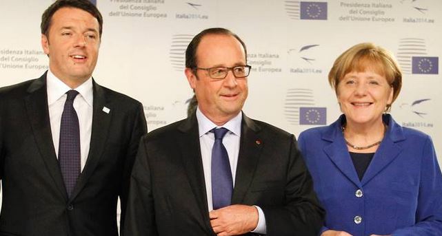 Rispunta l’intesa di Germania-Francia-Italia per dare all’Europa quello che è dell’Europa. Grillo difende il fascista Orban e scavalca la Merkel a destra. Bruxelles ci riprova ad accaparrarsi la sovranità della politica fiscale, per una volta l’Italia dice no