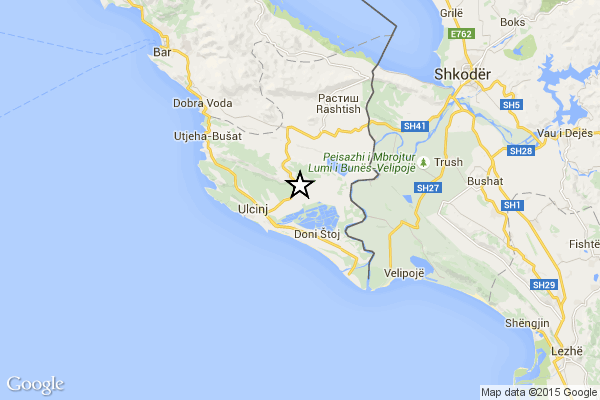 Terremoto in Montenegro proprio sulla costa dell’Adriatico