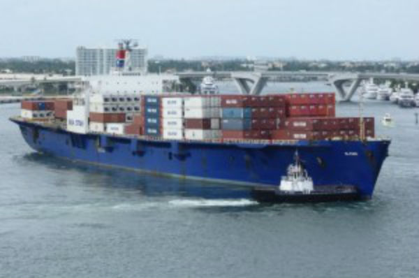 Caraibi: affonda alle Bahamas super porta container a causa di un uragano. 33 uomini a bordo