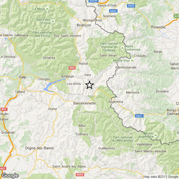 Forte sisma in Francia al confine con il Piemonte. Magnitudo 4.2
