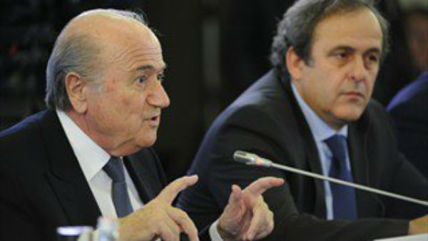 Otto anni di squalifica per Blatter e Platini