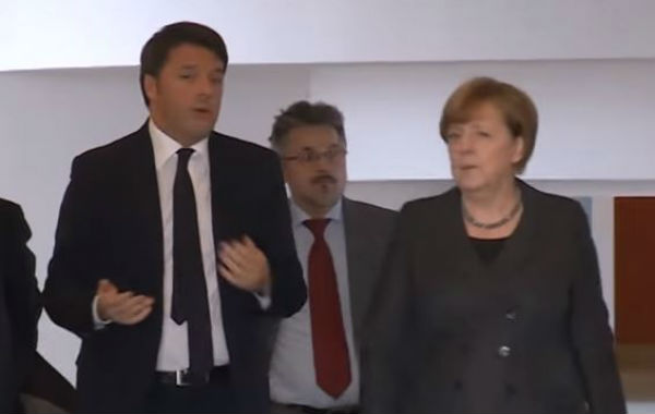 Merkel Renzi: la strana coppia che deve litigare a bassa voce