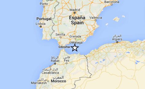 Terremoto tra Spagna e Marocco nello Stretto di Gibilterra