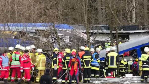 9 i morti per scontro ferroviario in Germania, vicino Monaco
