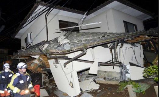 9 morti nel sud del Giappone per il terremoto. 860 feriti