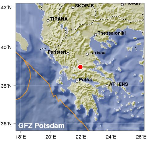 Scosse di terremoto in Grecia. La più forte di 4.1