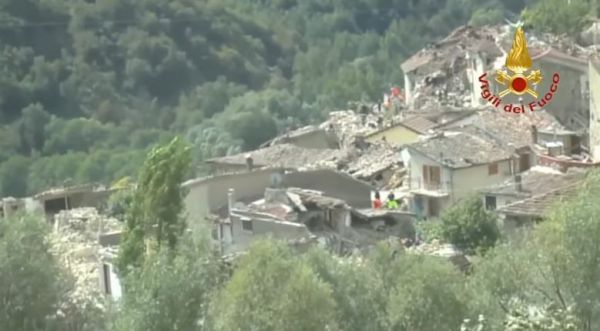 Nuova forte scossa di terremoto ad Amatrice e Accumoli