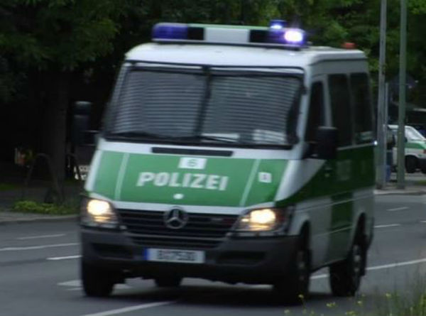Auto della polizia tedesca