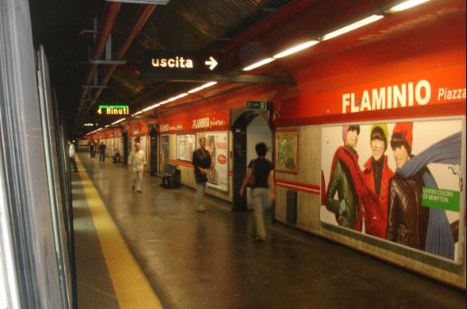 Fuga di gas: chiusa stazione metro Flaminio a Roma