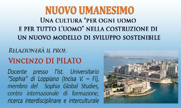 Taranto: incontro per un nuovo Umanesimo