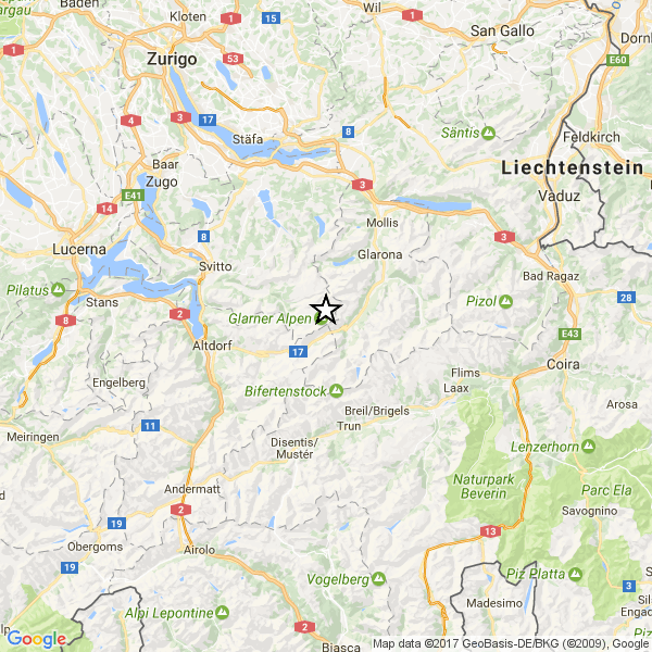 Forte terremoto nel centro della Svizzera