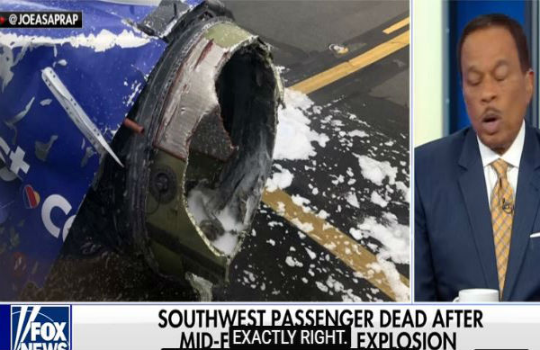 Usa: esplode motore aereo. Una donna morta. Un’altra risucchiata fuori