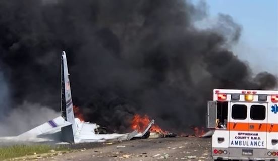 Usa: cade aereo militare. Nove i morti