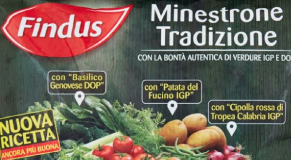 Findus ritira il proprio Minestrone: rischio Listeria
