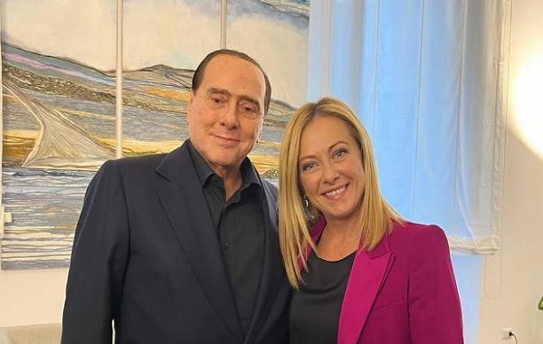 Berlusconi e la Meloni: il disarmo